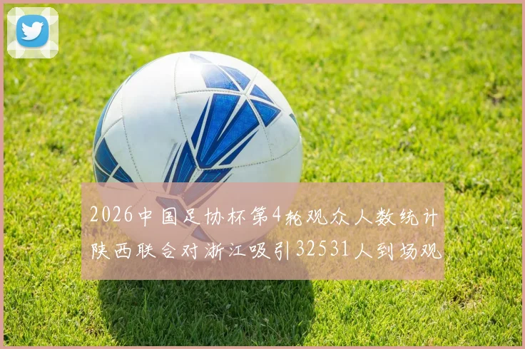2026中国足协杯第4轮观众人数统计陕西联合对浙江吸引32531人到场观看